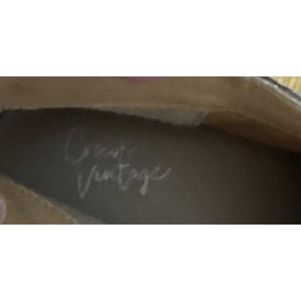 Crown Vintage Womens Ankle Boots Side Zip Brown Leather Size 9 Hashel - Picture 10 of 11